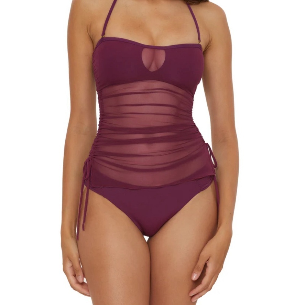 ✨NWT BECCA MUSE BANDEAU TANKINI✨